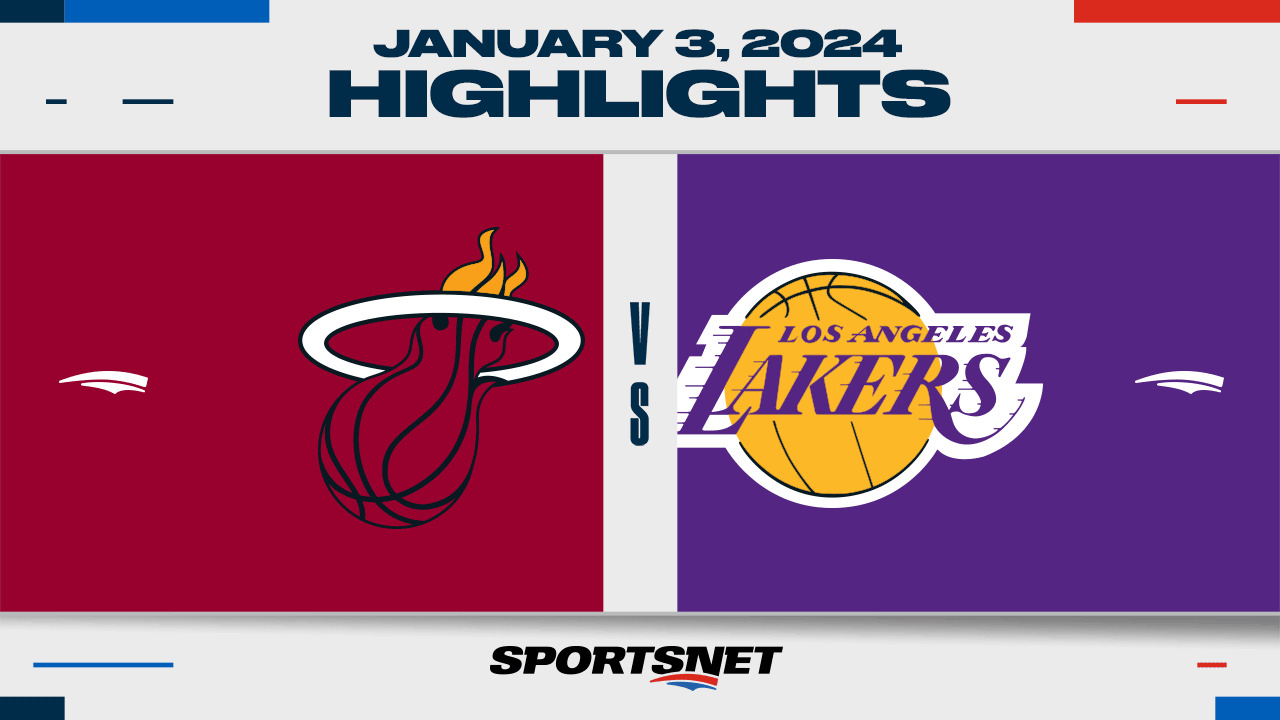 NBA Highlights: Heat 110, Lakers 96